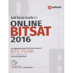 Self Study Guide for ONLINE BITSAT 2016